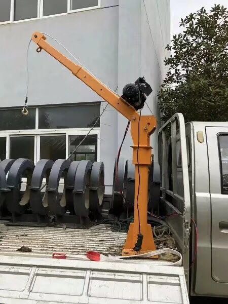 单臂随车小吊机价格-折叠车载吊机价格-东弘起重