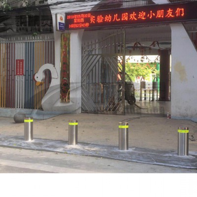 武汉遥控升降柱厂家 学校液压升降桩价格 全自动升降路桩