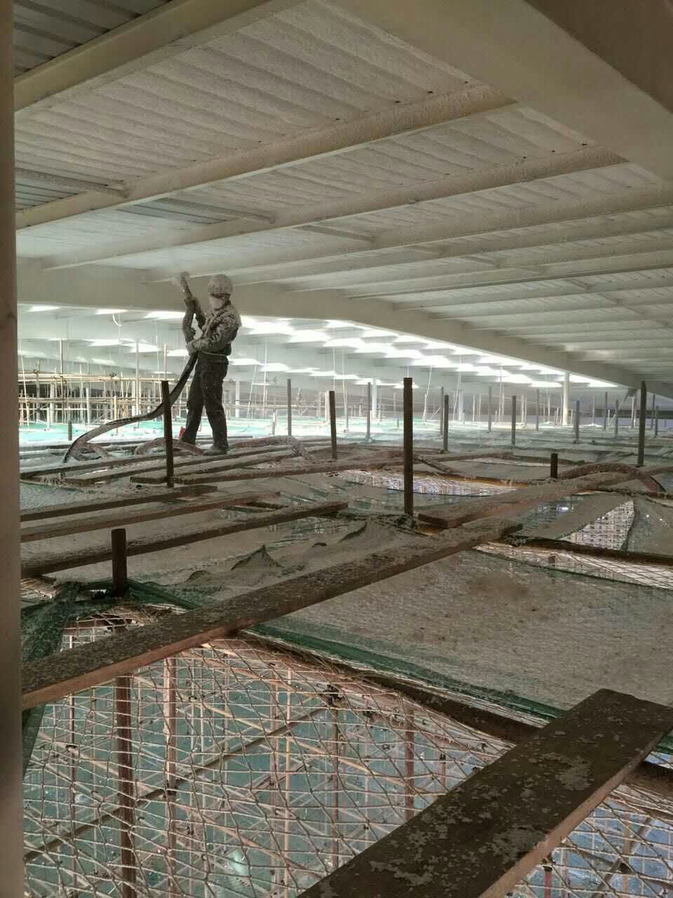 神东牌体育馆专用环保吸音植物纤维喷涂材料