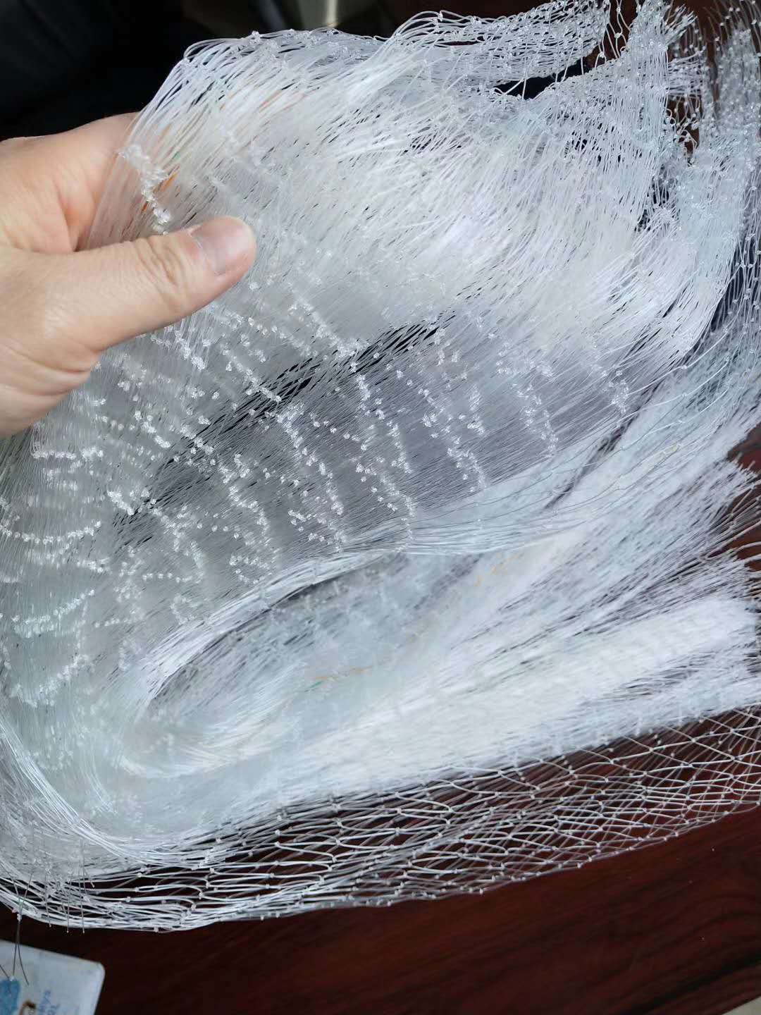 生产透明结实防鸟网尼龙丝粗泥鳅养殖天网抗风纯新料