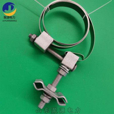 OPGW光缆引下线夹铁塔引线夹不锈钢夹线夹固定夹具