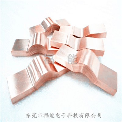 铜箔软连接铜皮导电带福能高分子扩散焊工艺铜连接带