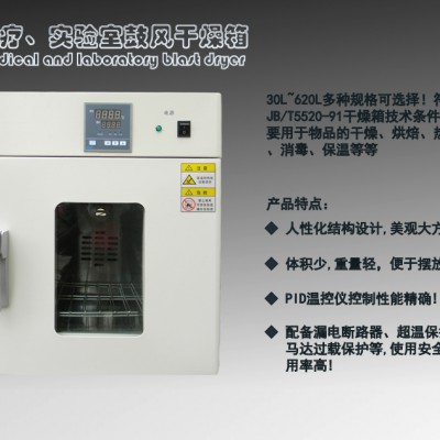 30升70升小型烘烤箱 室温+10~250度可设定实验室烘箱