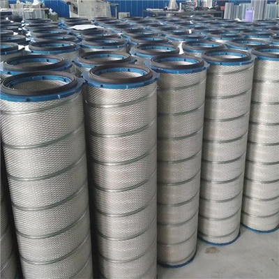 砂轮机打磨粉尘滤筒集尘器除尘滤芯325*800