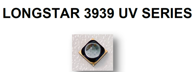 365nm深紫外UVALED灯珠3939封装