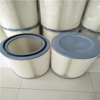 350*240*300聚酯粉尘滤筒 覆膜除尘滤芯
