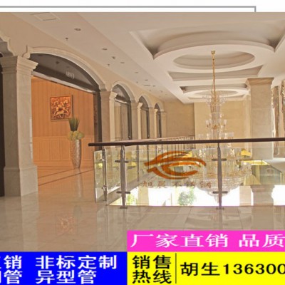 酒店工程不锈钢立柱管，不锈钢商场扶手立柱管批发价