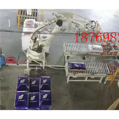 码垛机器人一机双线或多线码垛