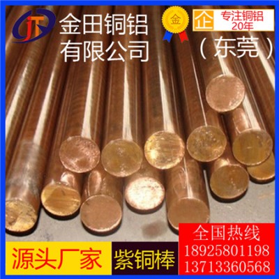 c1220紫铜棒-进口t5冷拉紫铜棒，t3大直径紫铜棒