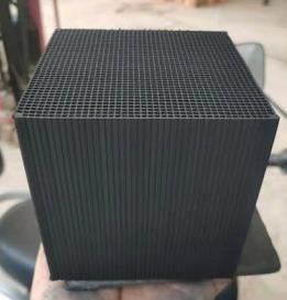 厦门耐水蜂窝活性炭 碘值600 吸附工业废气VOCs