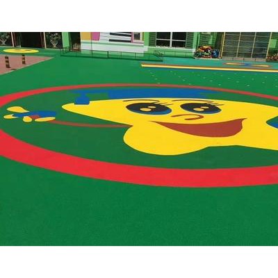 金昌幼儿园EPDM塑胶地坪材料