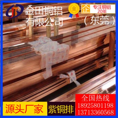 t6紫铜排，t3高硬质镀锡紫铜排-t1耐冲压紫铜排