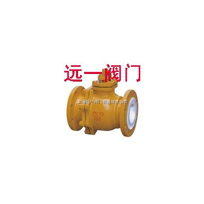 衬氟法兰球阀Q41F46-10C/Q41F46-16C/P