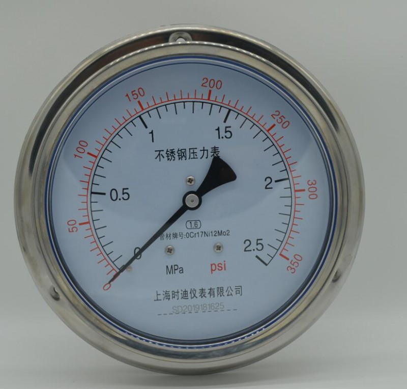 供应YXC-103B-F 耐蚀磁助电接点压力表 价格美丽