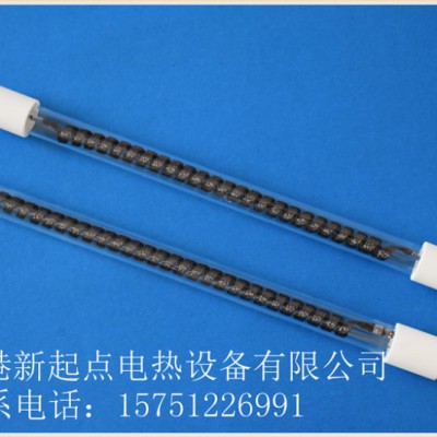 单端碳纤维石英加热灯管 电热转换效率高、远红外线辐射