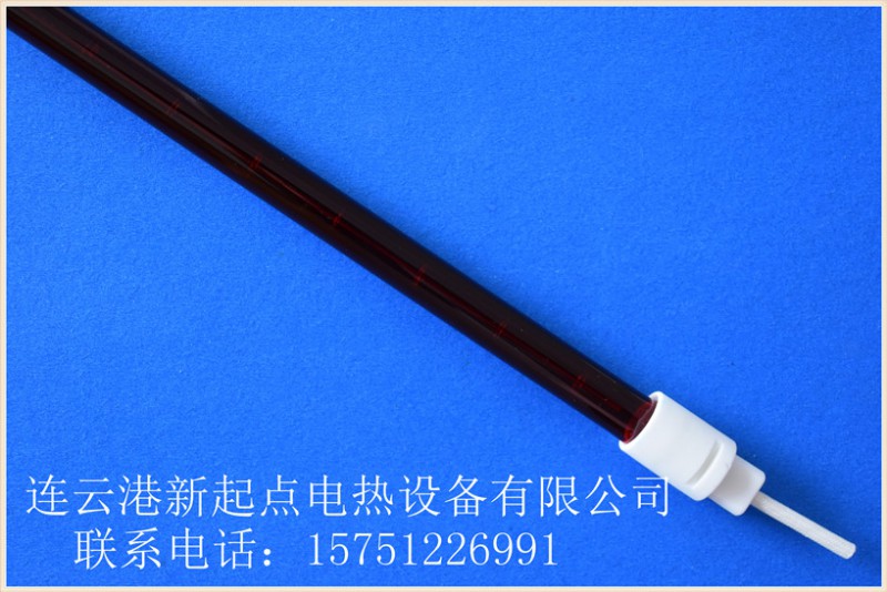 供应500mm长的红宝石卤素石英加热灯管 新起点