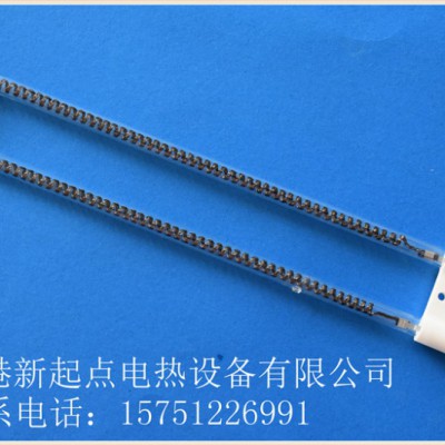 U型碳纤维石英加热管的发热体基材为进口碳纤维发热体