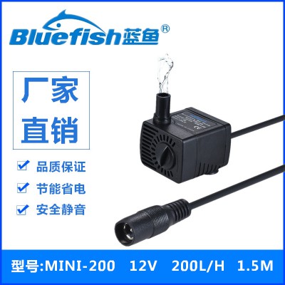 鱼缸电源12v微型直流潜水迷你水泵小型喷泉鱼池假山多功能循环
