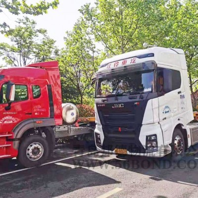 青岛港提箱至全国进出口贸易货柜运输车队