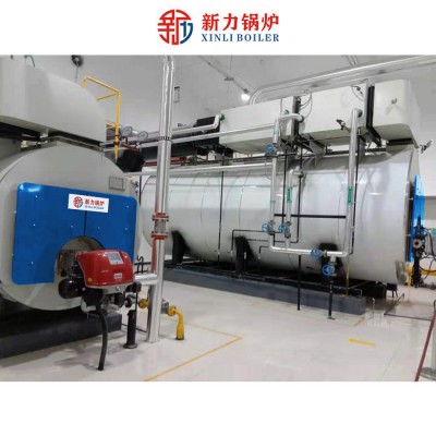 WNS型卧式燃油燃气一体冷凝蒸汽锅炉