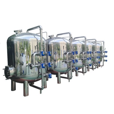 枝江市鸿谦多介质过滤器 活性炭过滤器生产基地厂家供货