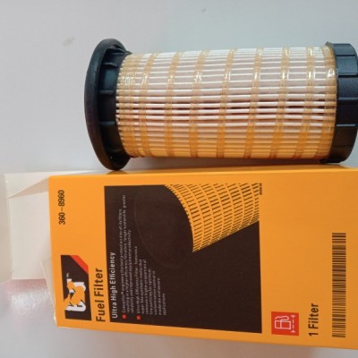 360-8960工程机械配过滤器玻璃纤维滤芯