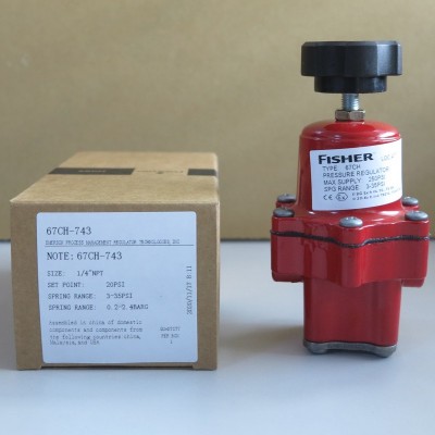 美国FISHER进口调压器 67CH-743一级减压阀