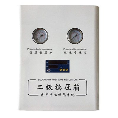 厂家定制医院楼层单双路二级稳压箱 医用气体二级减压箱