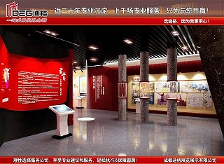 提供成都服装展厅装修