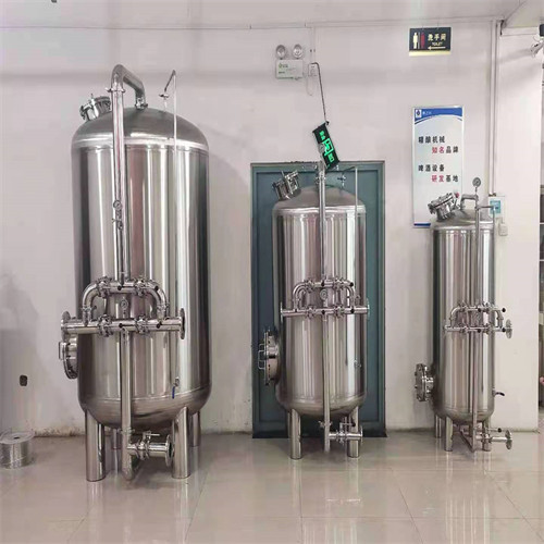 兴文鸿谦活性炭过滤器精密分离器污水浮游物过滤保质保量