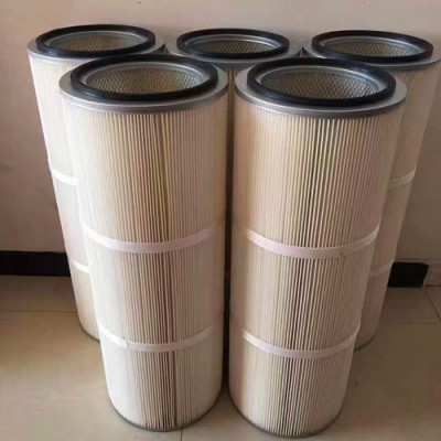 北京3266焊接烟尘除尘滤芯 烟尘除尘器覆膜除尘无纺布滤筒