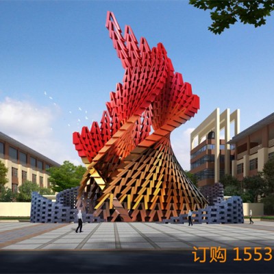城市景观不锈钢广场雕塑 公园不锈钢广场雕塑摆件