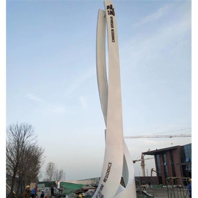 商场不锈钢抽象雕塑 企业广场不锈钢抽象雕塑摆件