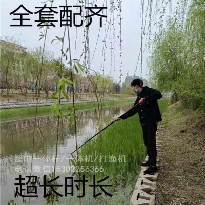 深圳厂家18电3.8米一体竿,大功率一体锂电杆,一杆清电竿
