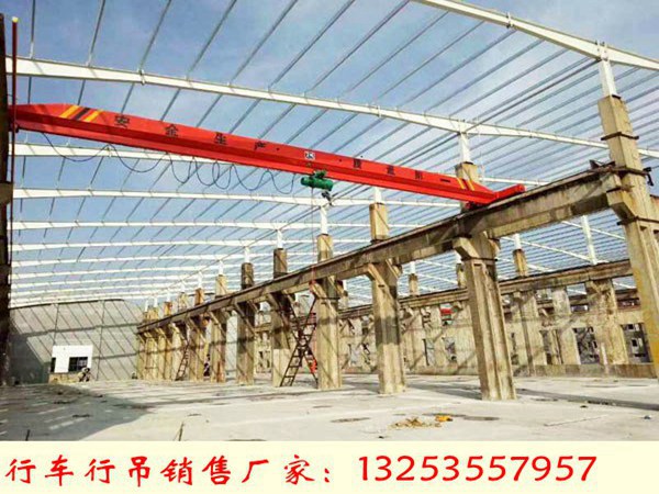河北沧州行车行吊销售厂家45t50t双梁起重机