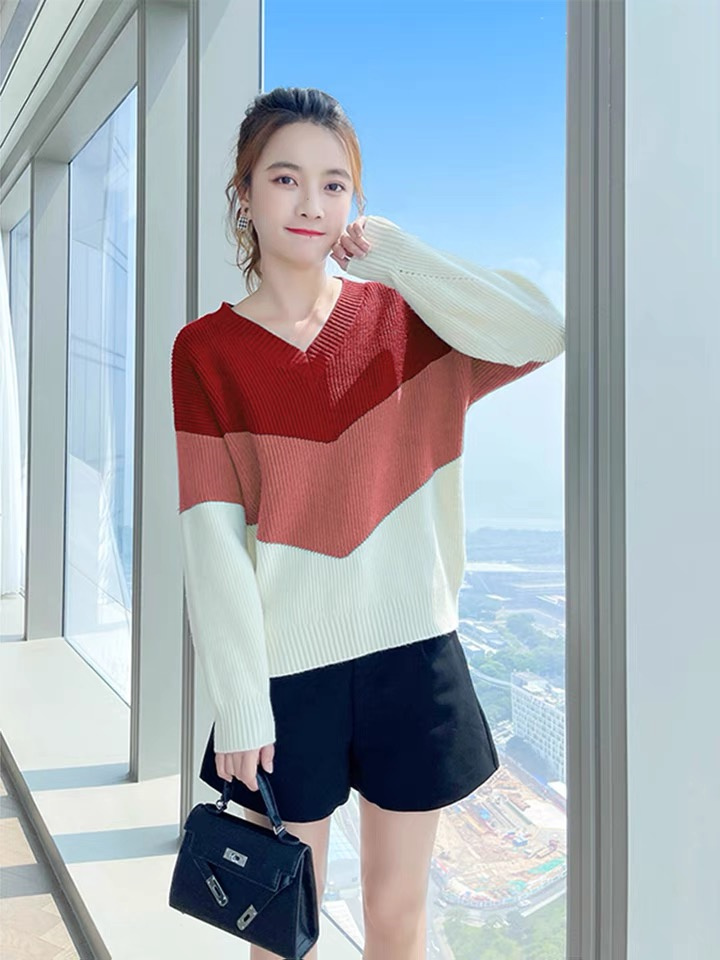 品牌折扣女装金羚绒山羊绒毛衣直播货源 佩拉蒙达盧扬绒情货源