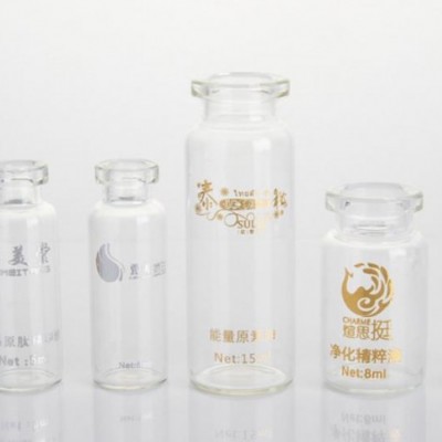 玻璃安瓶高温丝印厂，玻璃安瓶丝印烫金厂，玻璃安瓶生产厂家