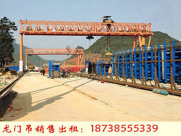 山东枣庄龙门吊租赁厂家10t80t门机跨度28米销售