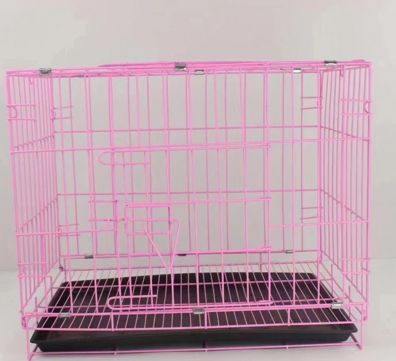 帅润鑫镀锌钢丝鸡鸽兔笼运输养殖猫狗笼折叠铁丝网
