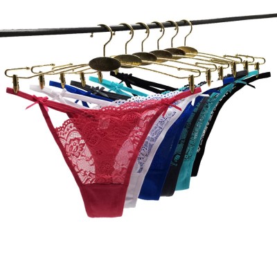 云梦妮女士内裤性感棉内裤货源情趣丁字裤/T裤panties