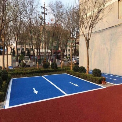 成都市彩色透水混凝土 彩色透水地坪 透水混凝土路面