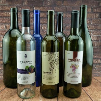 葡萄酒瓶定做厂家，葡萄酒瓶加工厂家