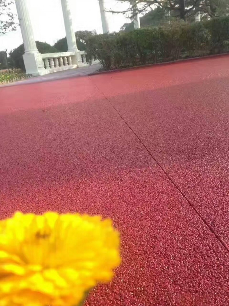 巴中市 彩色透水混凝土 压模地坪材料厂家  透水砼