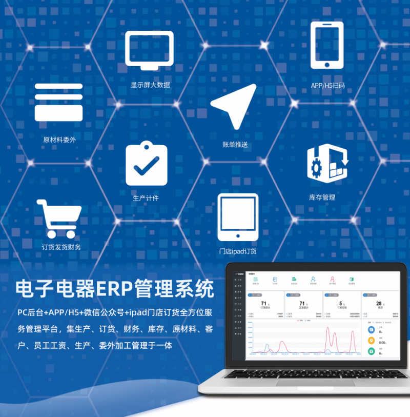 顺通电子电器生产ERP管理系统