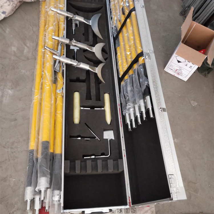 速插式除冰除异物工具套装除冰锤打冰杆铁路接触网绝缘除冰杆