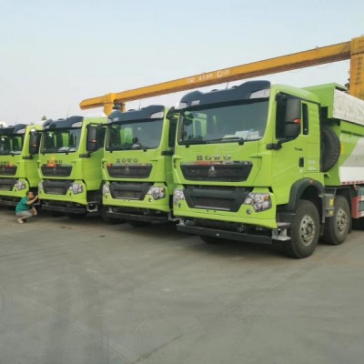 豪沃TX法规版国六渣土车440马力价格