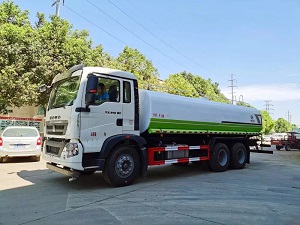 豪沃TX5市政绿化抑尘洒水车价格