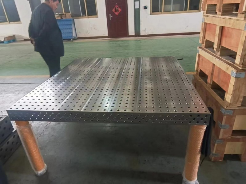 鸿祥牌锰钢柔性三维焊接平台