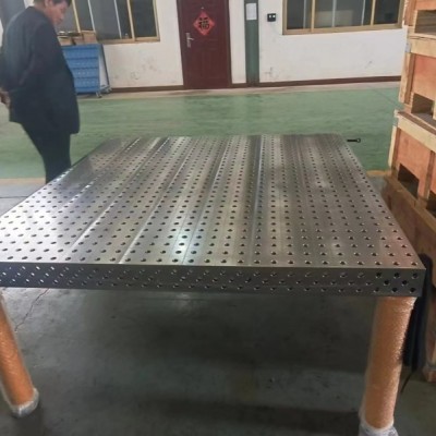 鸿祥牌锰钢柔性三维焊接平台