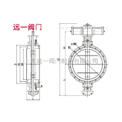 气动耐磨尘气蝶阀MD643S-1